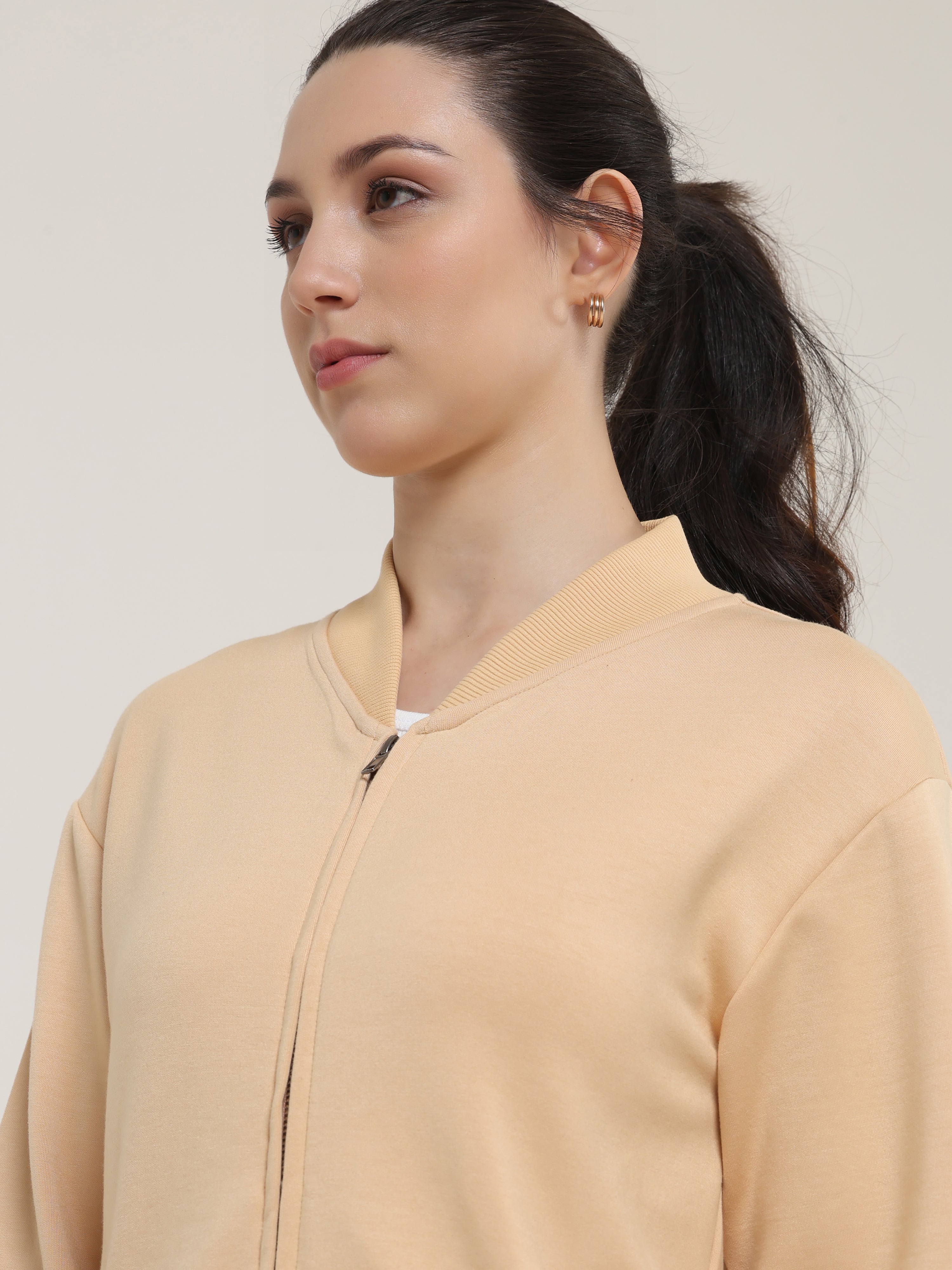 Beige Women's Shacket